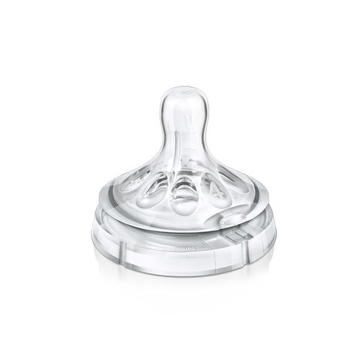 Bico Mamadeira n° 4 Linha Pétala Philips Avent - SCF654/27 - Transparente Menor preço em Bico Mamadeira n° 4 Linha Pétala Philips Avent - SCF654/27 - Transparente