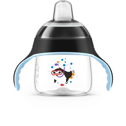 Copo Pinguim 200ml Philips Avent - SCF751/03 - Preto Menor preço em Copo Pinguim 200ml Philips Avent - SCF751/03 - Preto