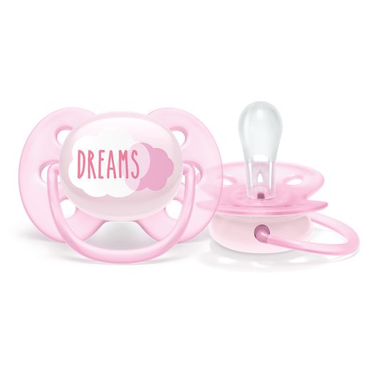 Chupeta Ultra Soft Decorada Philips Avent - SCF527/01 – Rosa Menor preço em Chupeta Ultra Soft Decorada Philips Avent - SCF527/01 – Rosa