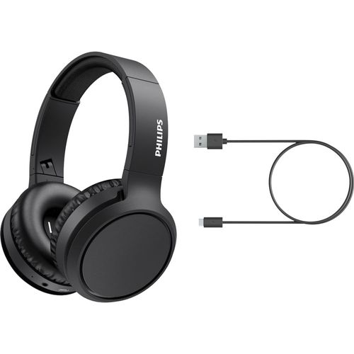Philips Headphone Bluetooth Over-Ear TAH5205BK/00 - philips