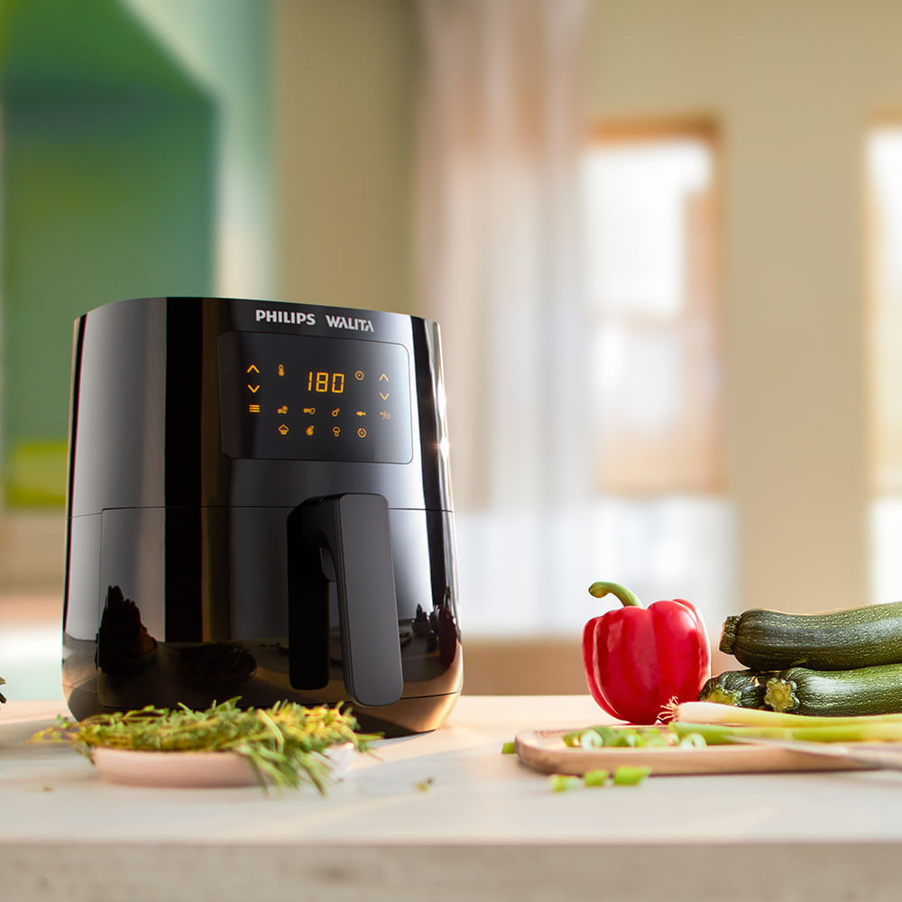 Fritadeira Airfryer Digital Série 3000 Philips Walita Preta 1400W ...